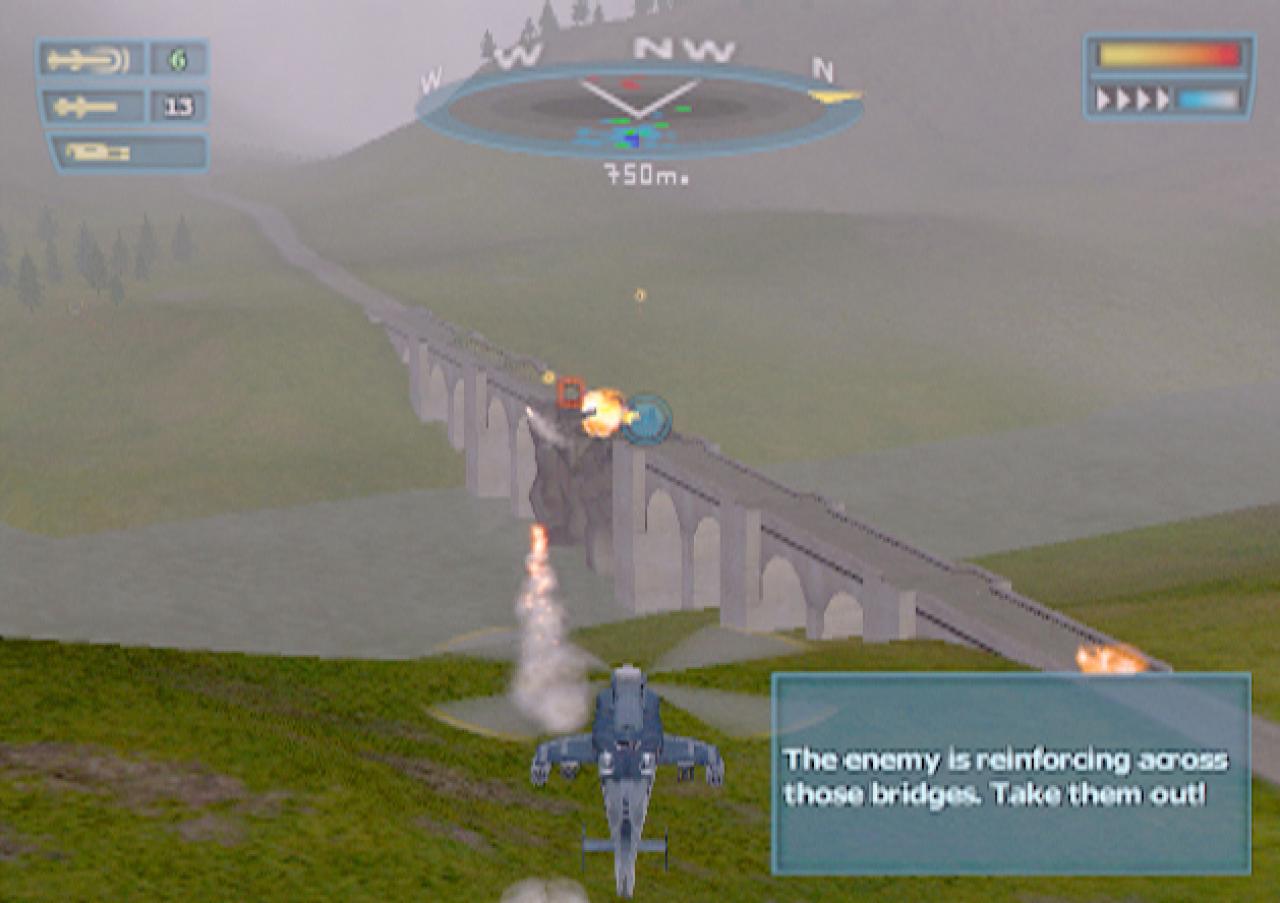 [15/07/2002] Schnell die Brücke zerstören, bevor die feindlichen Einheiten nachrücken.